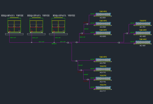 Air Conditioning System Diagram | Free CAD DWG Download