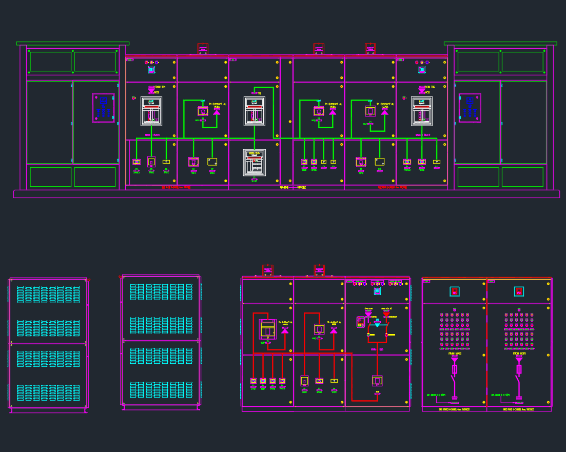 Electrical Control Panel CAD Blocks | Free DWG Download
