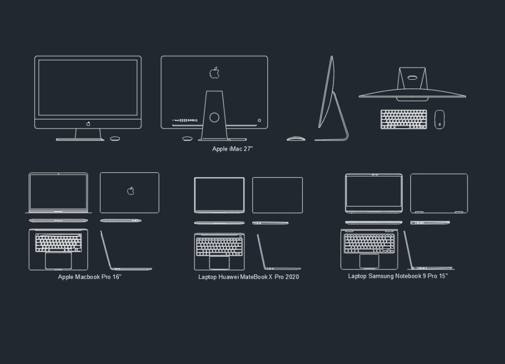 Computer CAD Block DWG | Free AutoCAD Download