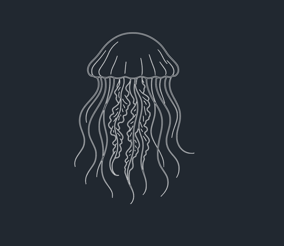Free Jellyfish AutoCAD Blocks: Download DWG Files for CAD Design