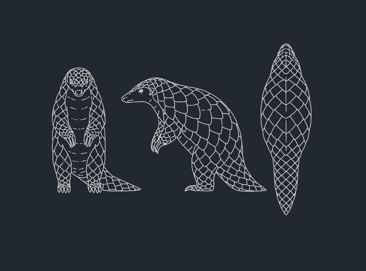 Download Free Pangolin DWG Blocks for AutoCAD